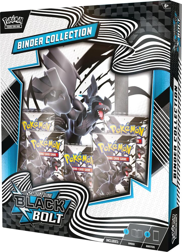 Pokemon Cards Black Bolt Binder Collection