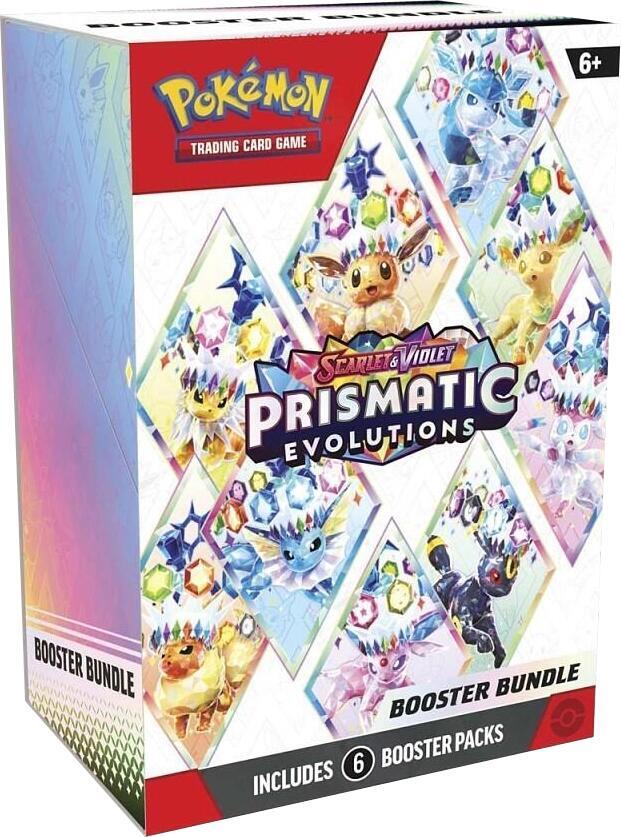 Pokemon Cards Prismatic Evolutions Booster Bundle