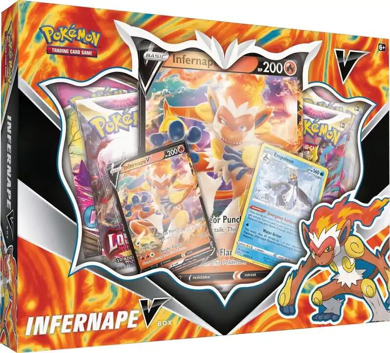 Pokemon Cards Infernape V Box