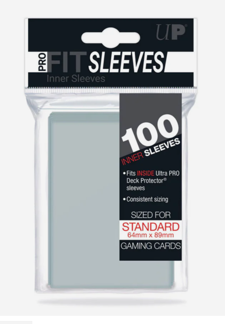Ultra Pro 2.52" x 3.50"Pro-Fit Standard Size Inner Sleeves (100)