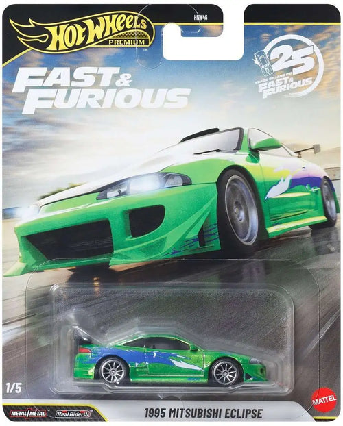 2026 Hot Wheels Premium Fast & Furious 25th Brian's 1995 Mitsubishi Eclipse CHASE