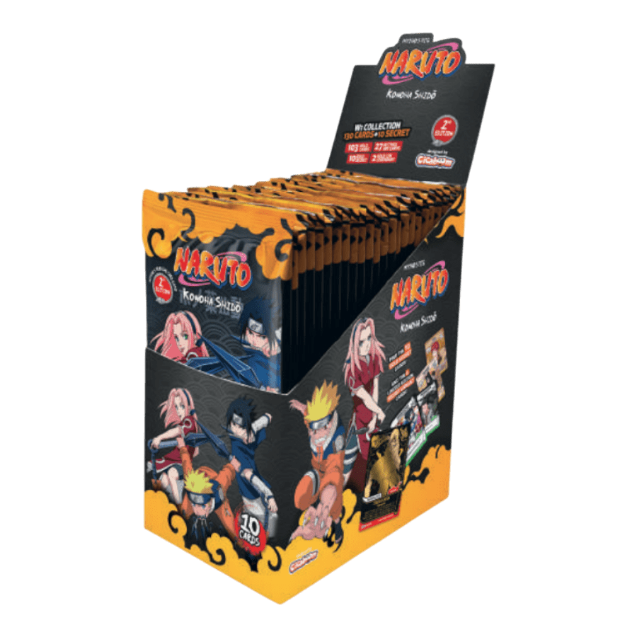 Naruto Mythos TCG Set 1 Konoha Shido 2nd Edition Booster Box
