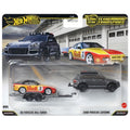 Hot Wheels Team Transport 89 Porsche 944 Turbo and 2008 Porsche Cayenne 2-pack