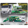 Hot Wheels Team Transport Porsche 911 GT3 R 992 and Fleet Flyer 2-pack