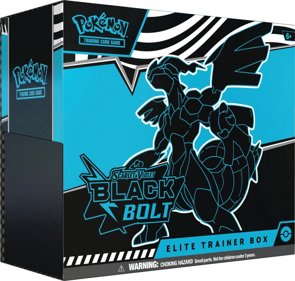 Pokemon Cards Black Bolt Elite Trainer Box