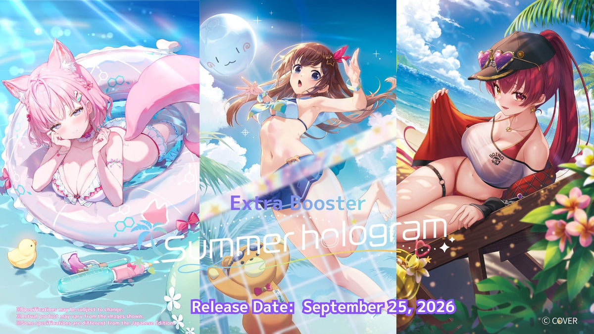Hololive OCG English Summer Hologram Extra Booster Box