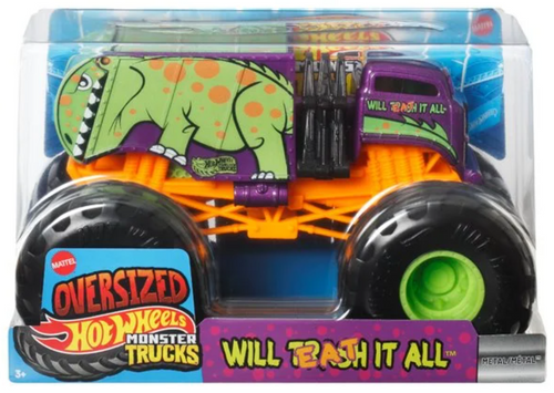 Hot Wheels Monster Trucks 1:24 Scale Vehicle 2026