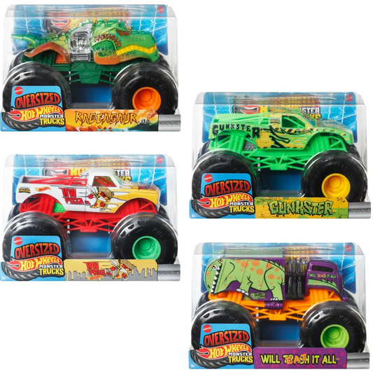 Hot Wheels Monster Trucks 1:24 Scale Vehicle 2026