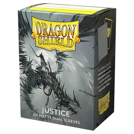 Dragon Shield Deck Protector Matte Dual Sleeves Justice (100 count)
