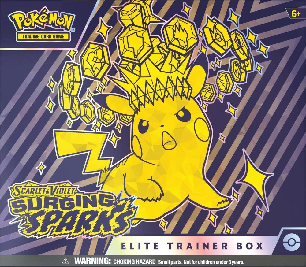 Pokemon Cards Surging Sparks Elite Trainer Box