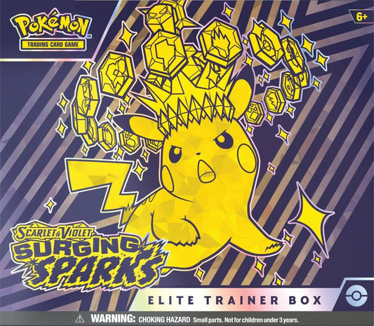 Pokemon Cards Surging Sparks Elite Trainer Box