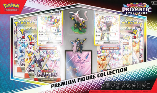 Pokemon Cards Prismatic Evolutions Premium Figure Collection