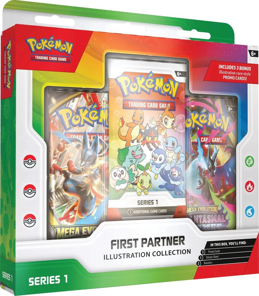 Pokemon Trading Cards  2026 First Partner Illustration Collection (Series 1)