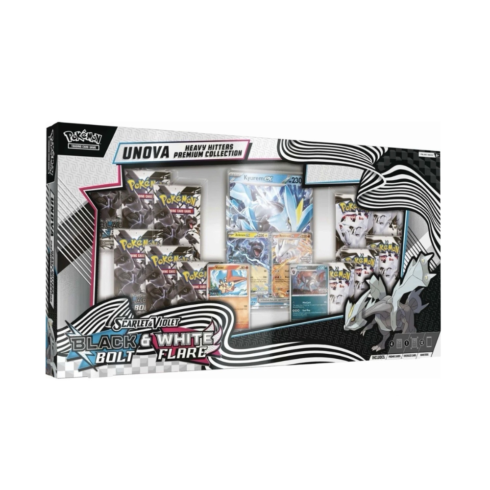 Pokemon Cards Unova heavy hitters premium collection box