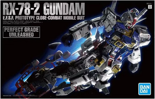 Mobile Suit Gundam RX-78-2 Gundam Perfect Grade Unleashed 1:60 Scale Model Kit