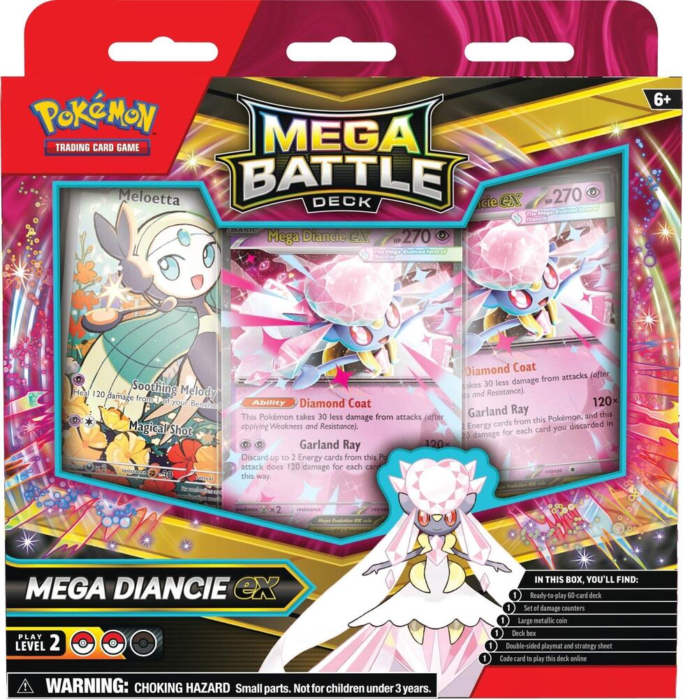 Pokemon Cards TCG Mega Battle Deck