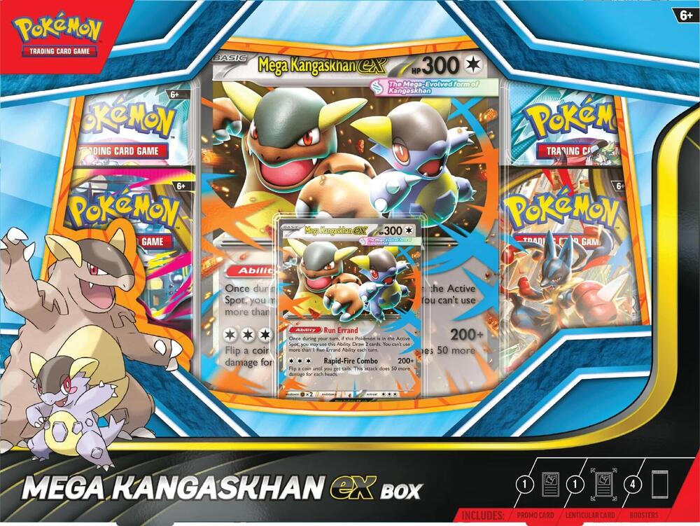 Pokemon Cards TCG Mega Kangaskhan ex Box