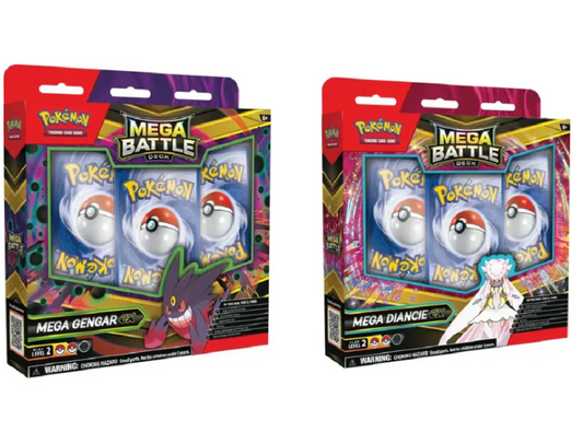Pokemon Cards TCG Mega Battle Deck