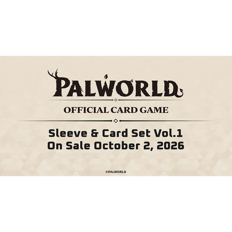 (Pre Order) Palworld TCG: Sleeve & Card Set Vol. 1 Box (English)