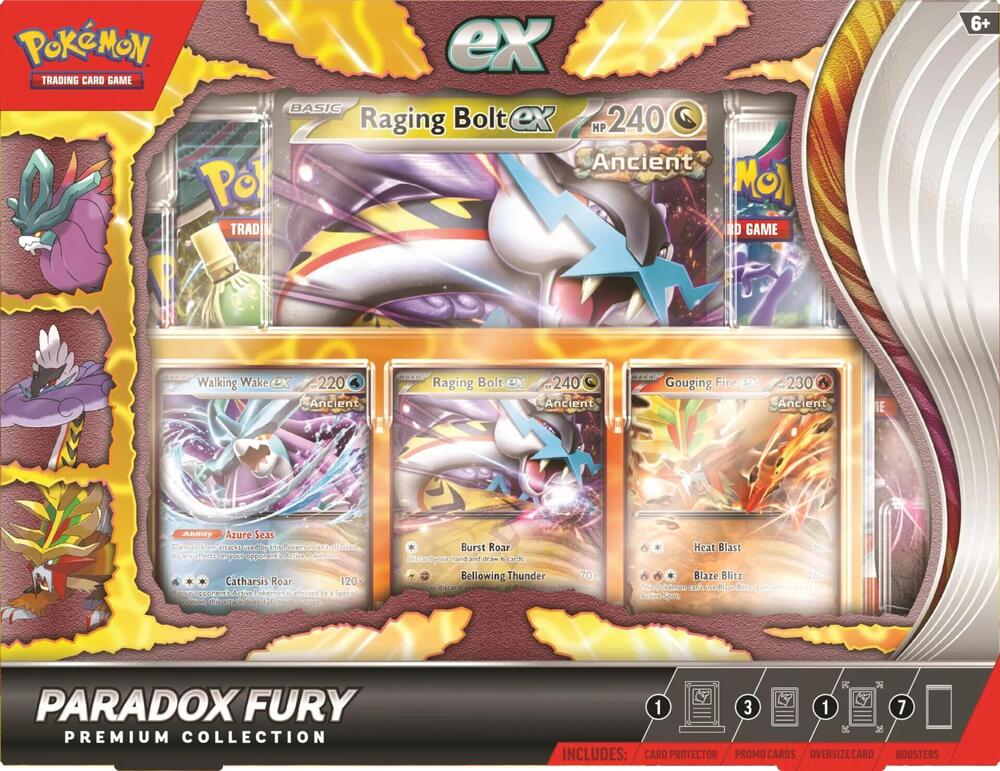Pokemon Cards Paradox Fury Premium Collection