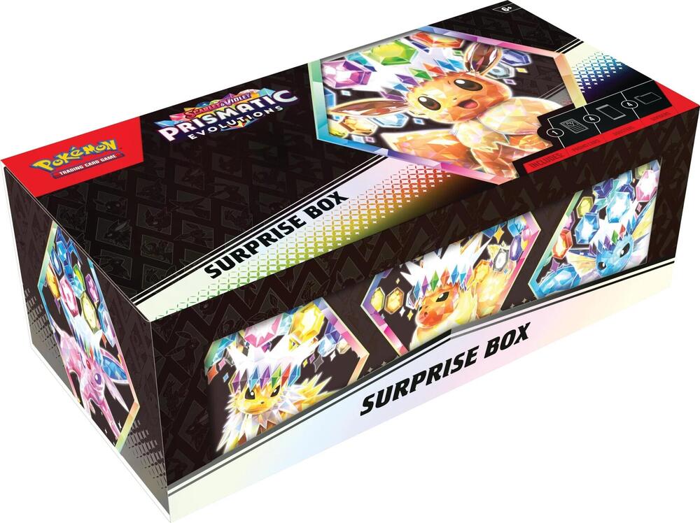 Pokemon Cards TCG Prismatic Evolutions Surprise Box