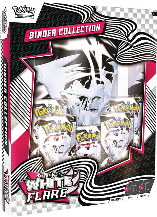 Pokemon Cards White Flare Binder Collection