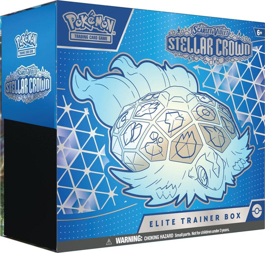 Pokemon Cards Stellar Crown Elite Trainer Box
