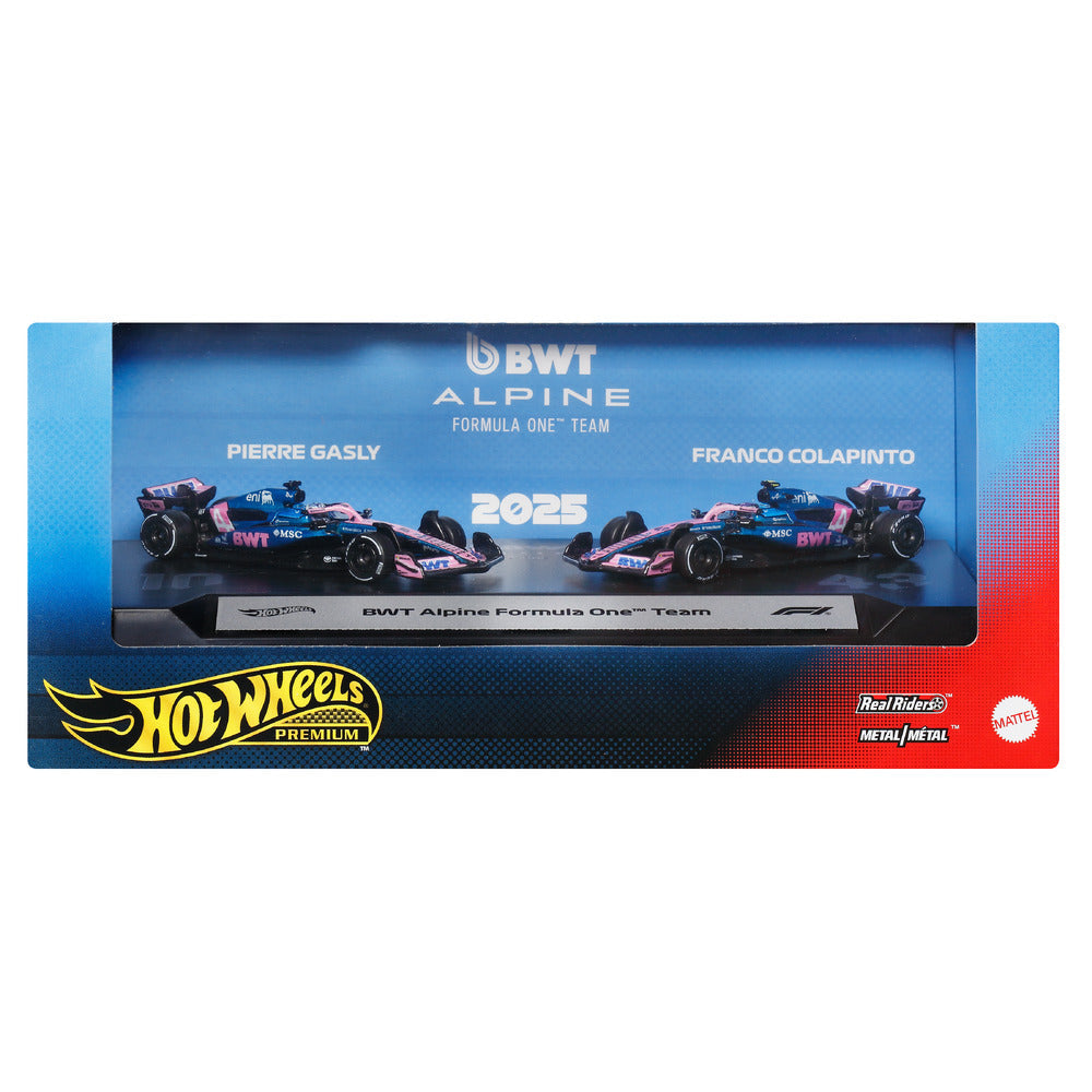 2026 Hot Wheels Premium Alpine Racing F1 Team 2-Pack