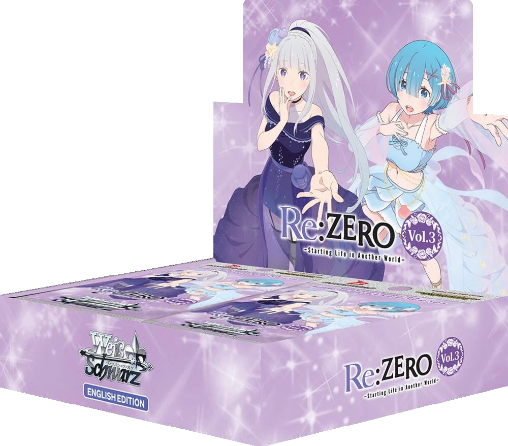 Weiss Schwarz Re:ZERO Vol. 3 Booster Box